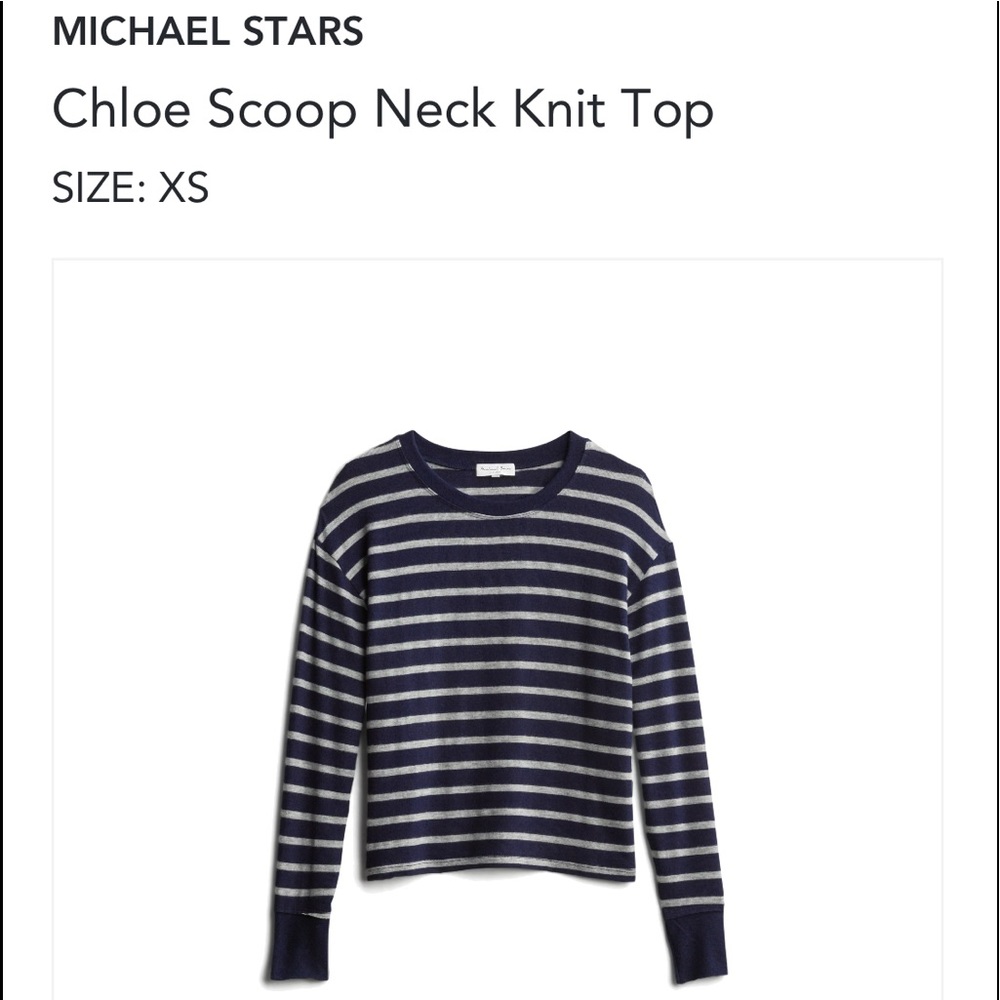 Michael Stars Chloe Scoop Neck